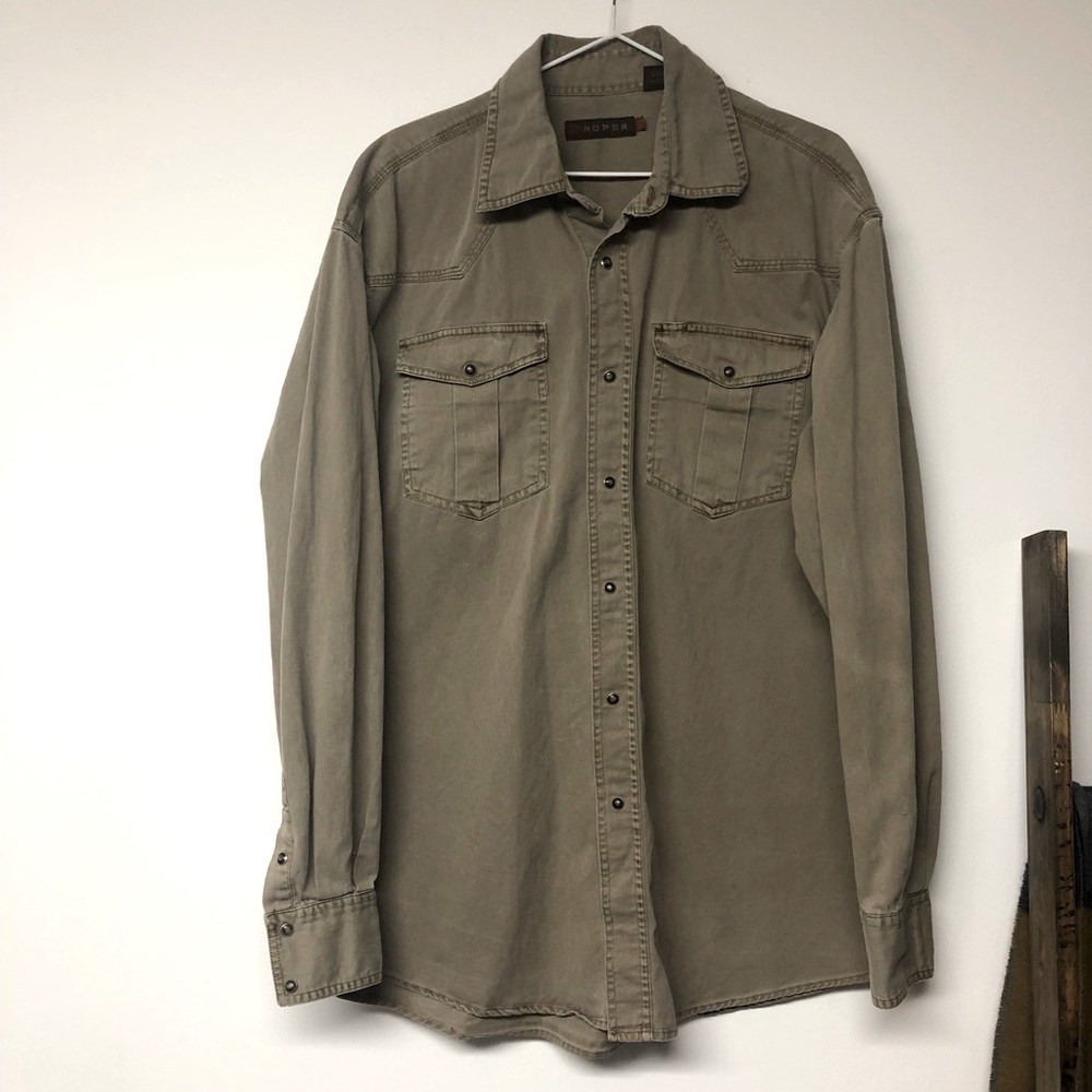 Roper Snap Button Up Shirt